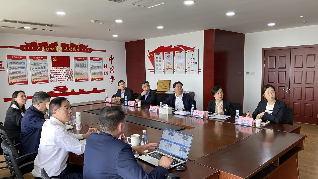 省国贸集团党委委员、副总司理黄道领一行来南宫NG28集团下属宁波销售中心、宁波物流调研