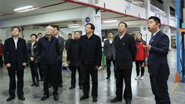 省委组织部胡旭阳副部长一行莅临南宫NG28集团调研指导事情