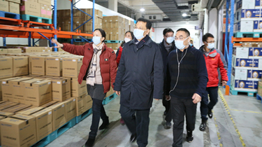 袁家军省长到南宫NG28物流检查新型冠状病毒疫情防控事情