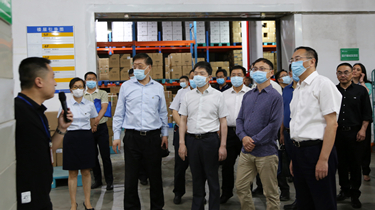 云南省、浙江省药监局向导一行莅临南宫NG28集团调研指导