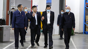 刘小涛副省长来南宫NG28物流调研并开展“三效劳”活动