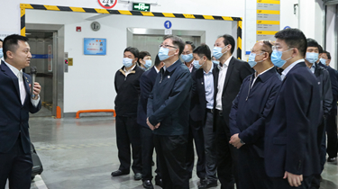 交通运输部副部长王志清一行来南宫NG28物流调研视察