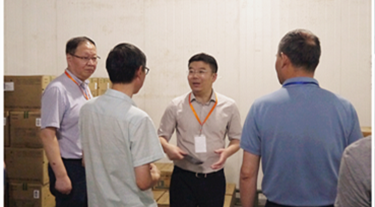 集团向导分赴各地开展“平安护航建党百年”清静生产检查督查活动